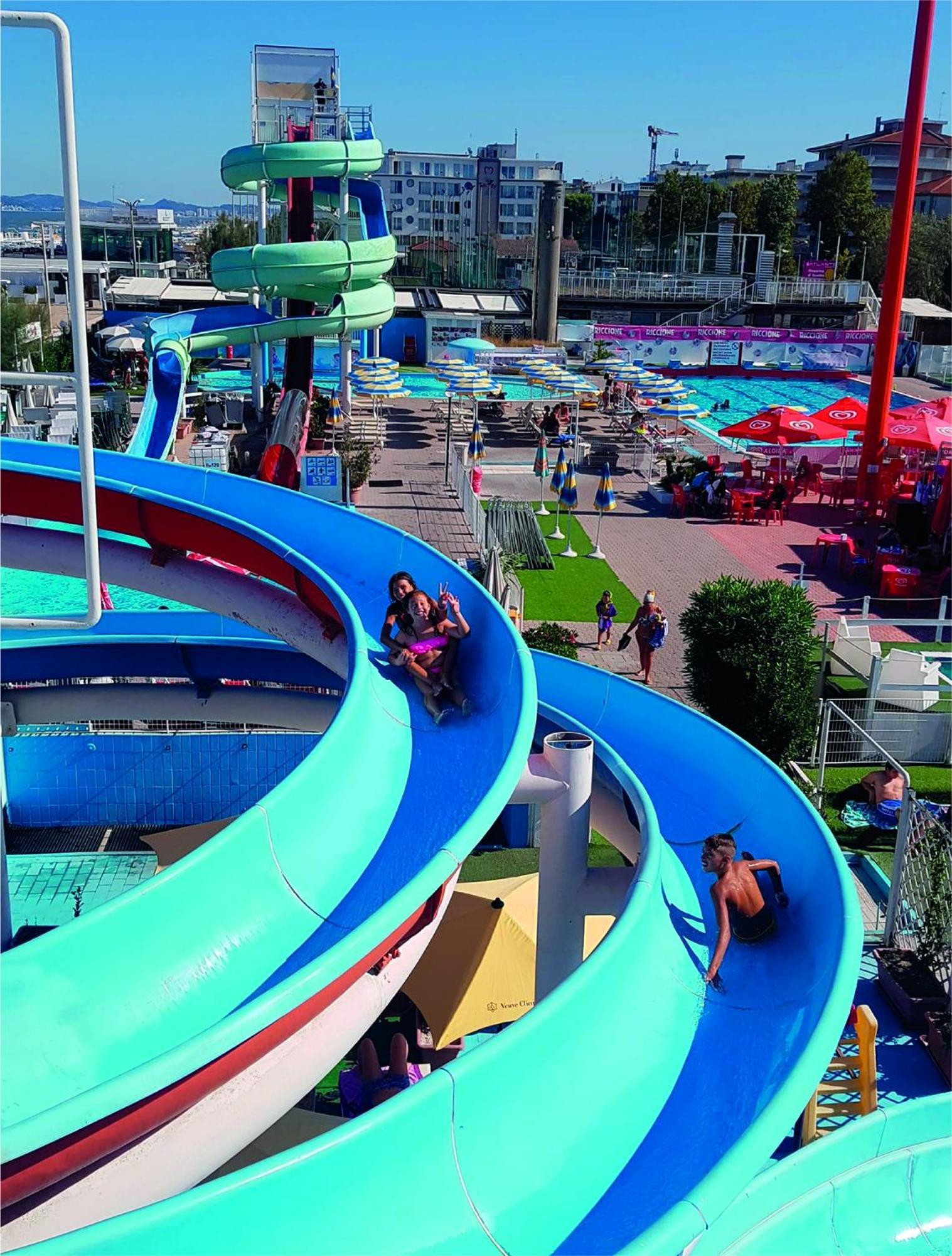 Hotel Giorg - Waterpark Included Rimini Dış mekan fotoğraf