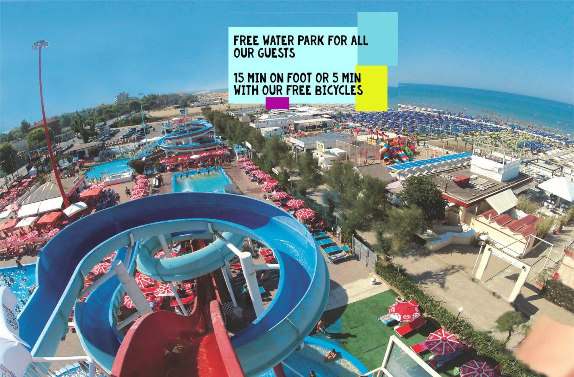 Hotel Giorg - Waterpark Included Rimini Dış mekan fotoğraf